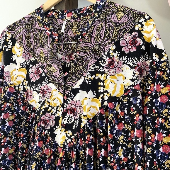 Free People boho dress sz L - Picture 2 of 4